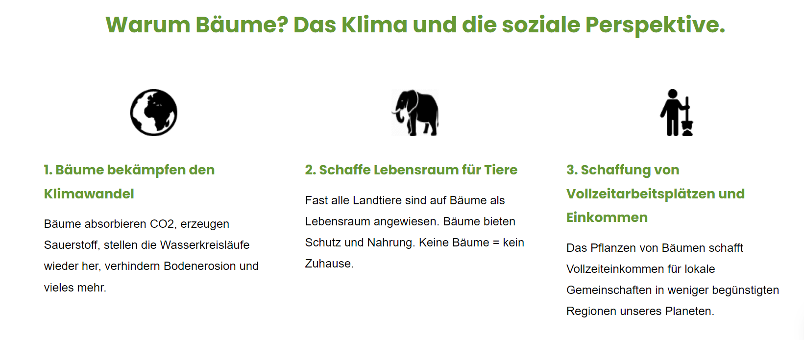 Warum bäume click a tree ways2leads pascal mayer