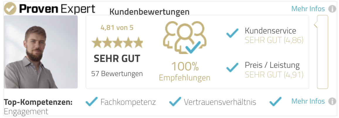 Provenexpert Kundenbewertungen Pascal Mayer