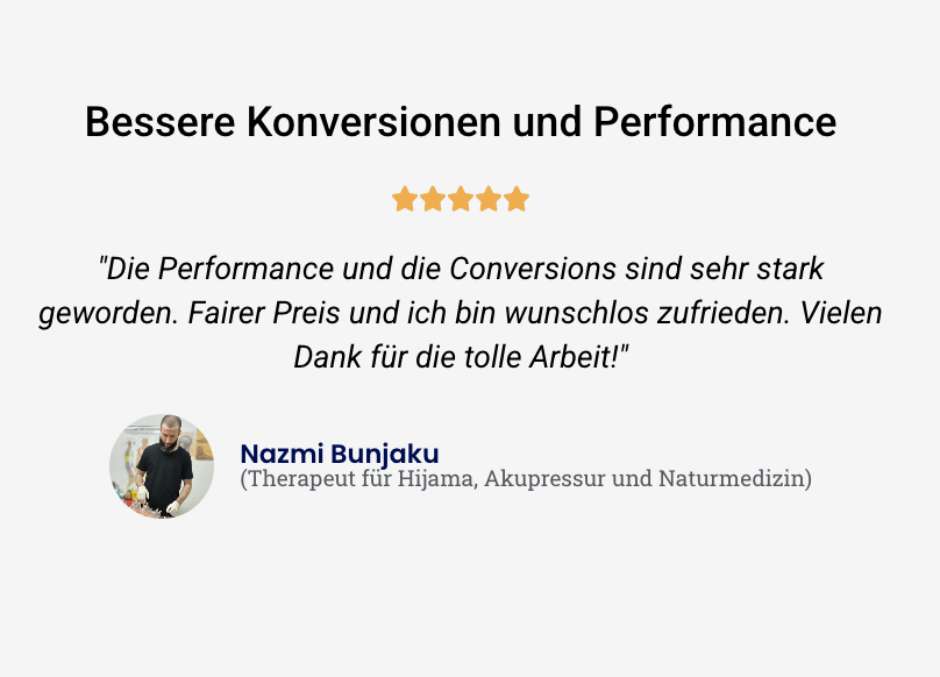 Nazmi Bunjaku - Bewertungen Ways 2 Leads , Pascal Mayer